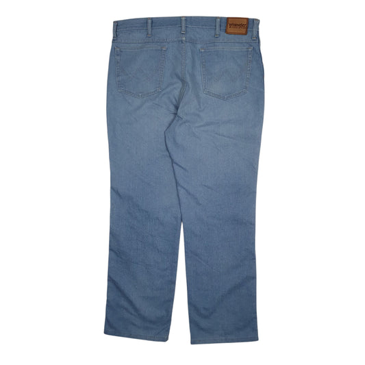 Mens Blue Wrangler Lightweight  Jeans