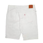 Mens White Levis 569  Shorts
