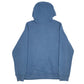 Mens Blue The North Face Spellout Hoodie Jumper