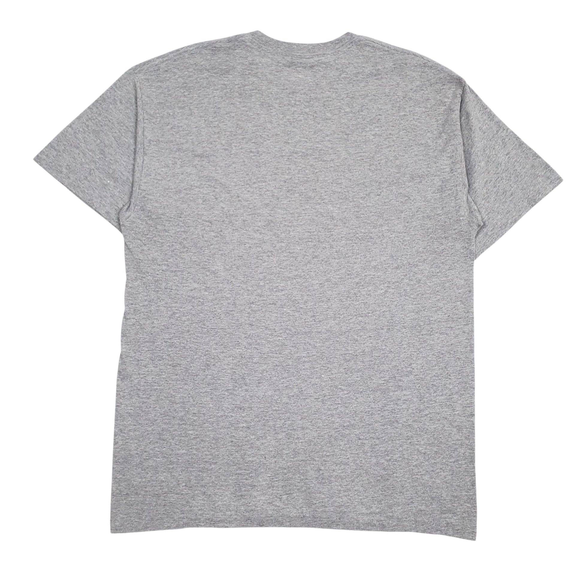 Mens Grey Gildan   T Shirt