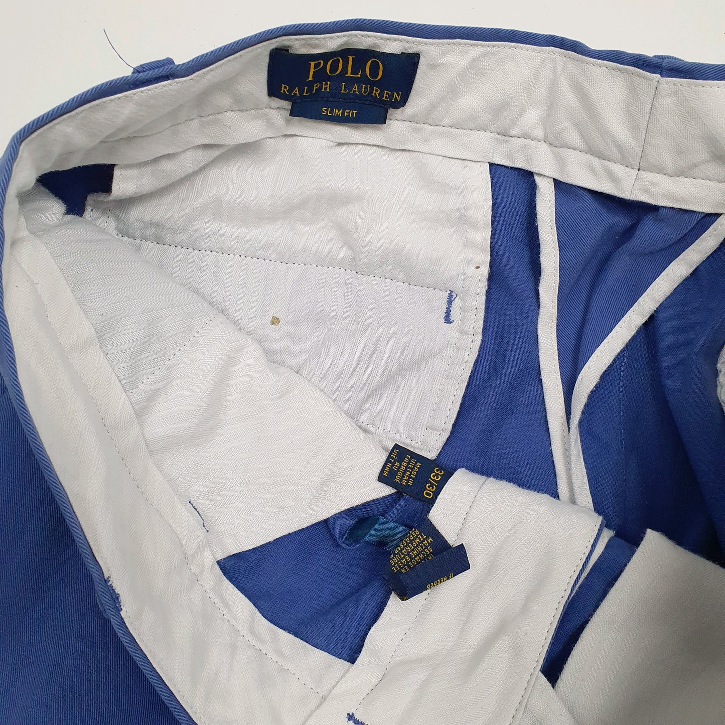 Mens Blue Polo Ralph Lauren   Trousers