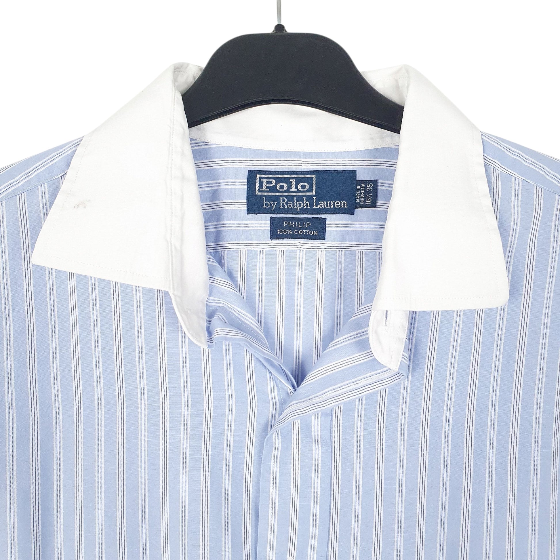 Mens Blue Polo Ralph Lauren Philip  Shirt