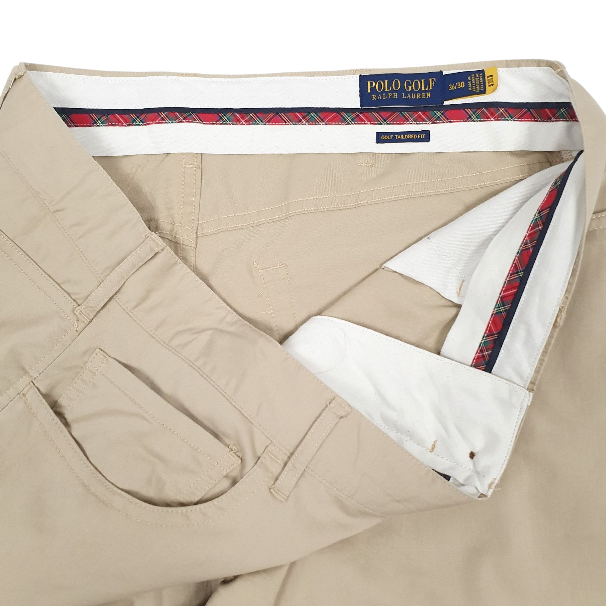 Mens Beige Polo Ralph Lauren Golf  Trousers