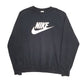 Mens Black Nike  Crewneck Jumper