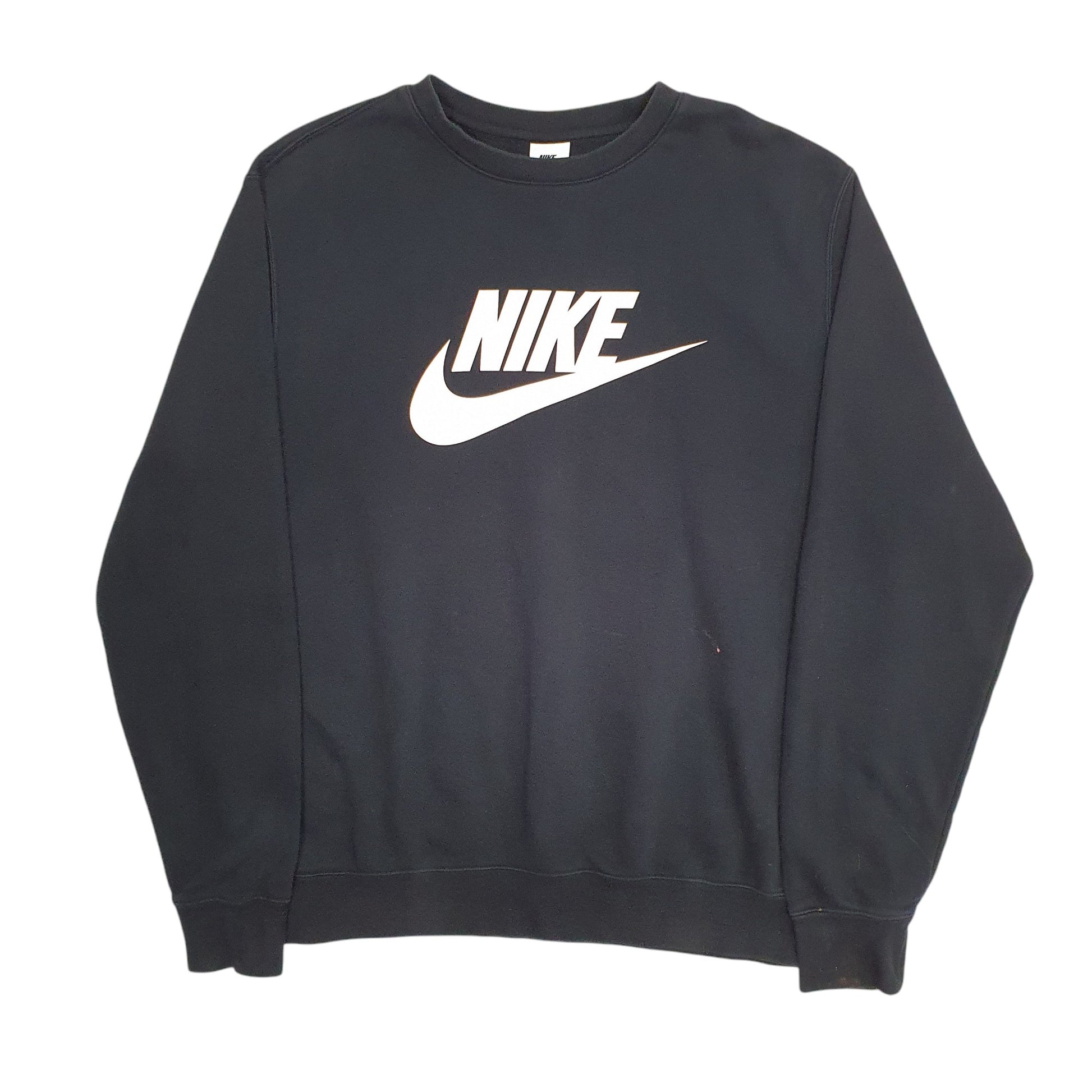 Mens Black Nike  Crewneck Jumper