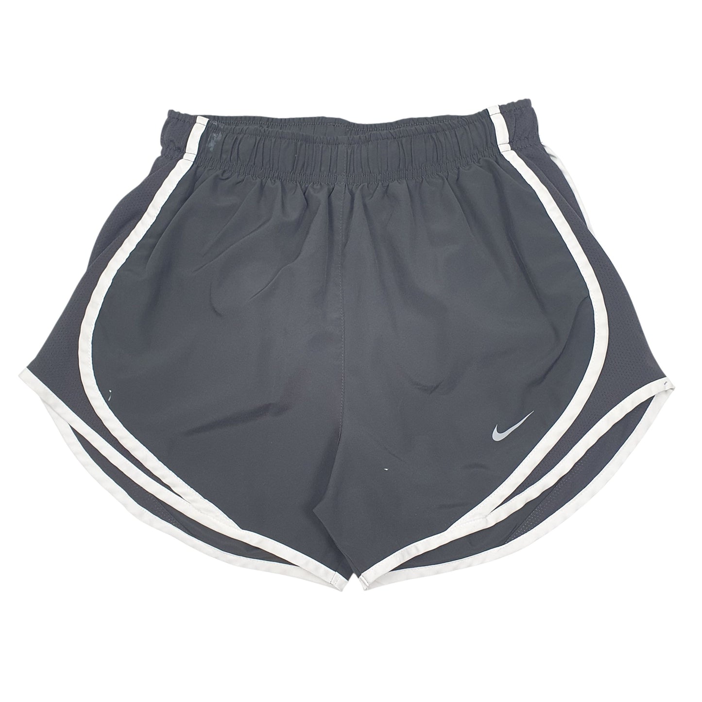 Womens Grey Nike Dri-Fit Elasticated Sport Shorts