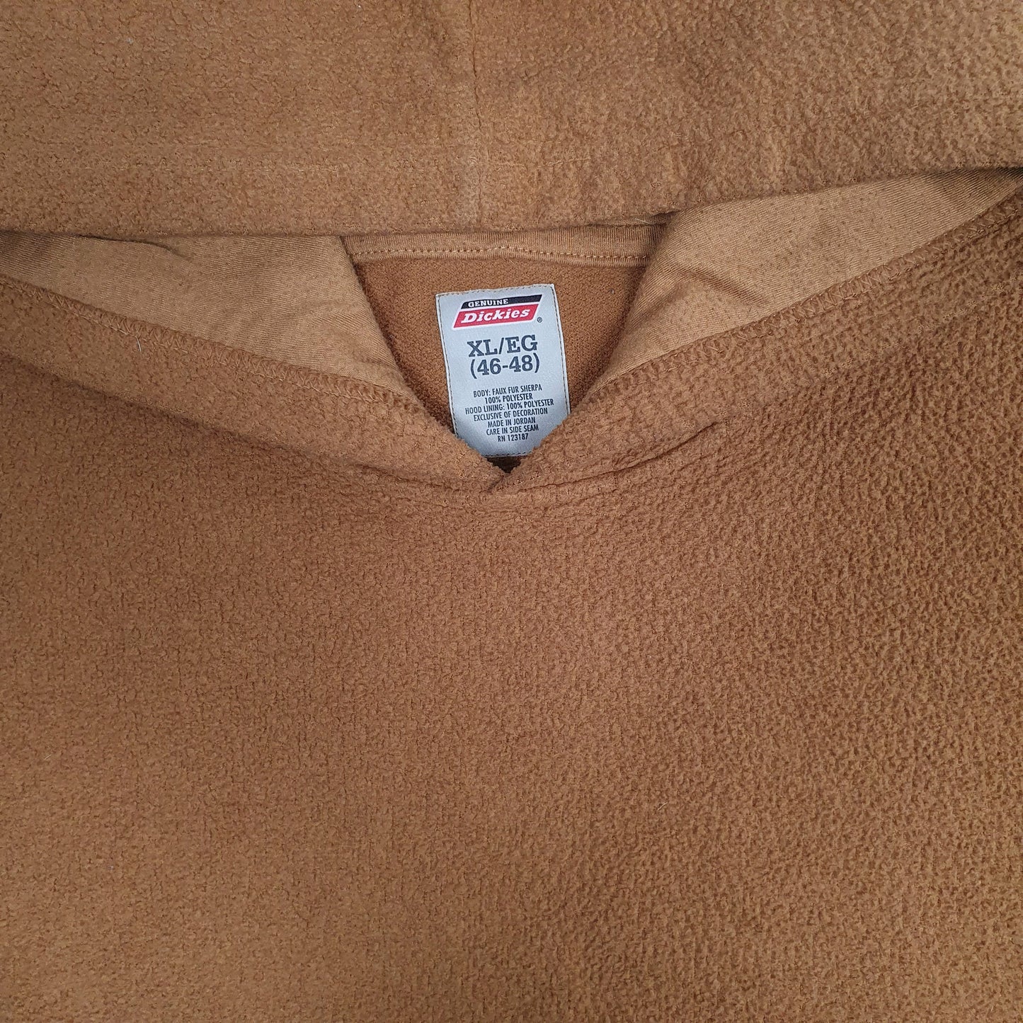Mens Tan Dickies  Hoodie Jumper