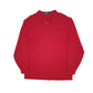 Mens Red Polo Ralph Lauren  Long Sleeve Polo Shirt