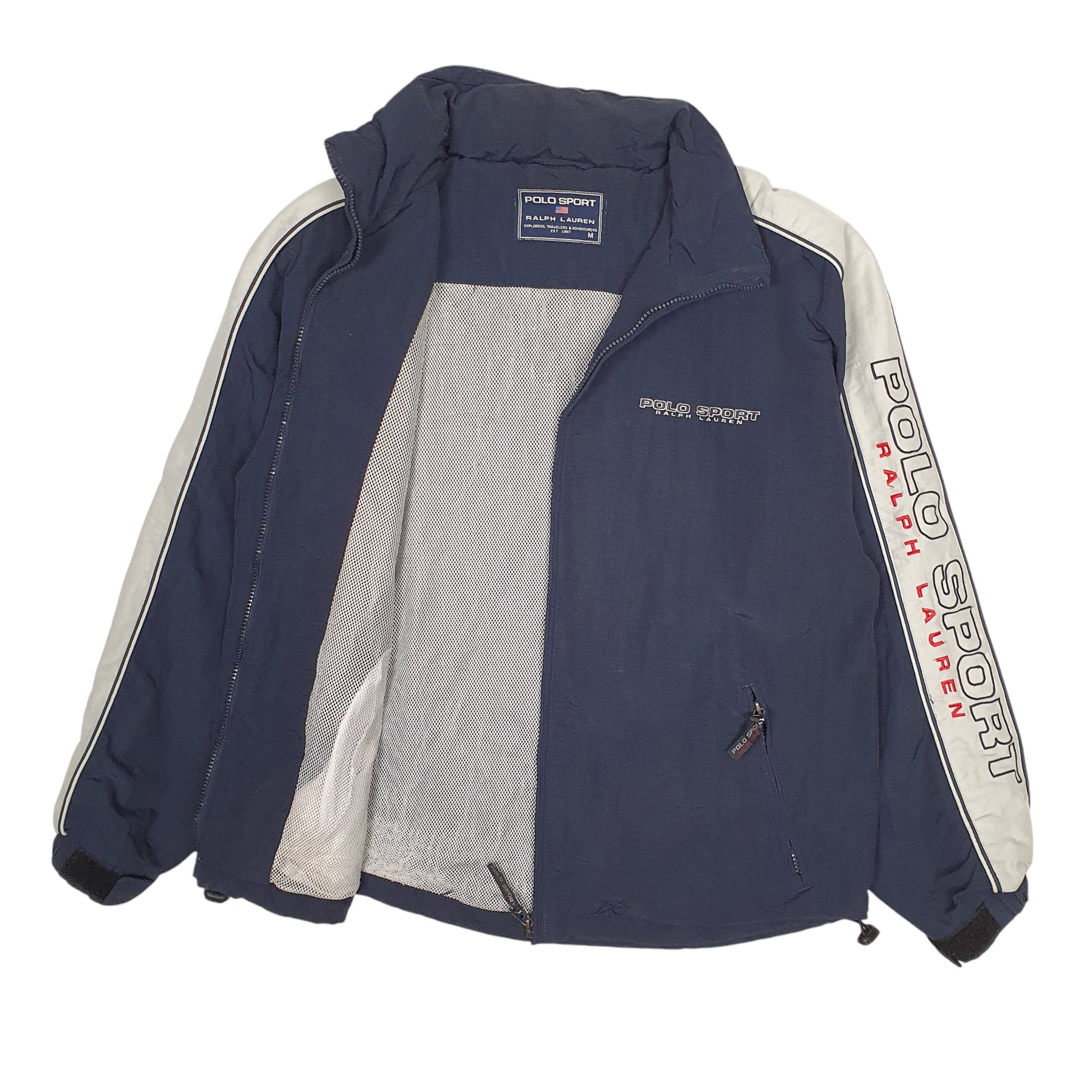 Mens Navy Ralph Lauren Polo Sport Vintage 90s  Coat