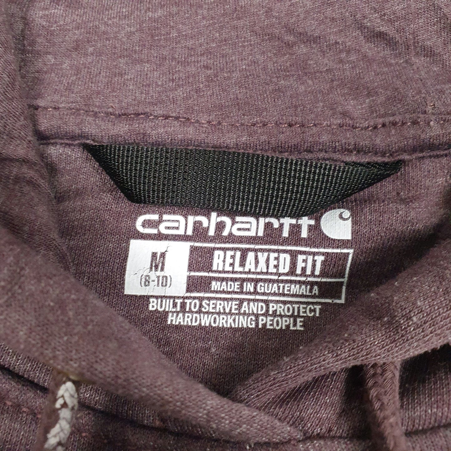 Womens Purple Carhartt  Hoodie Jumper