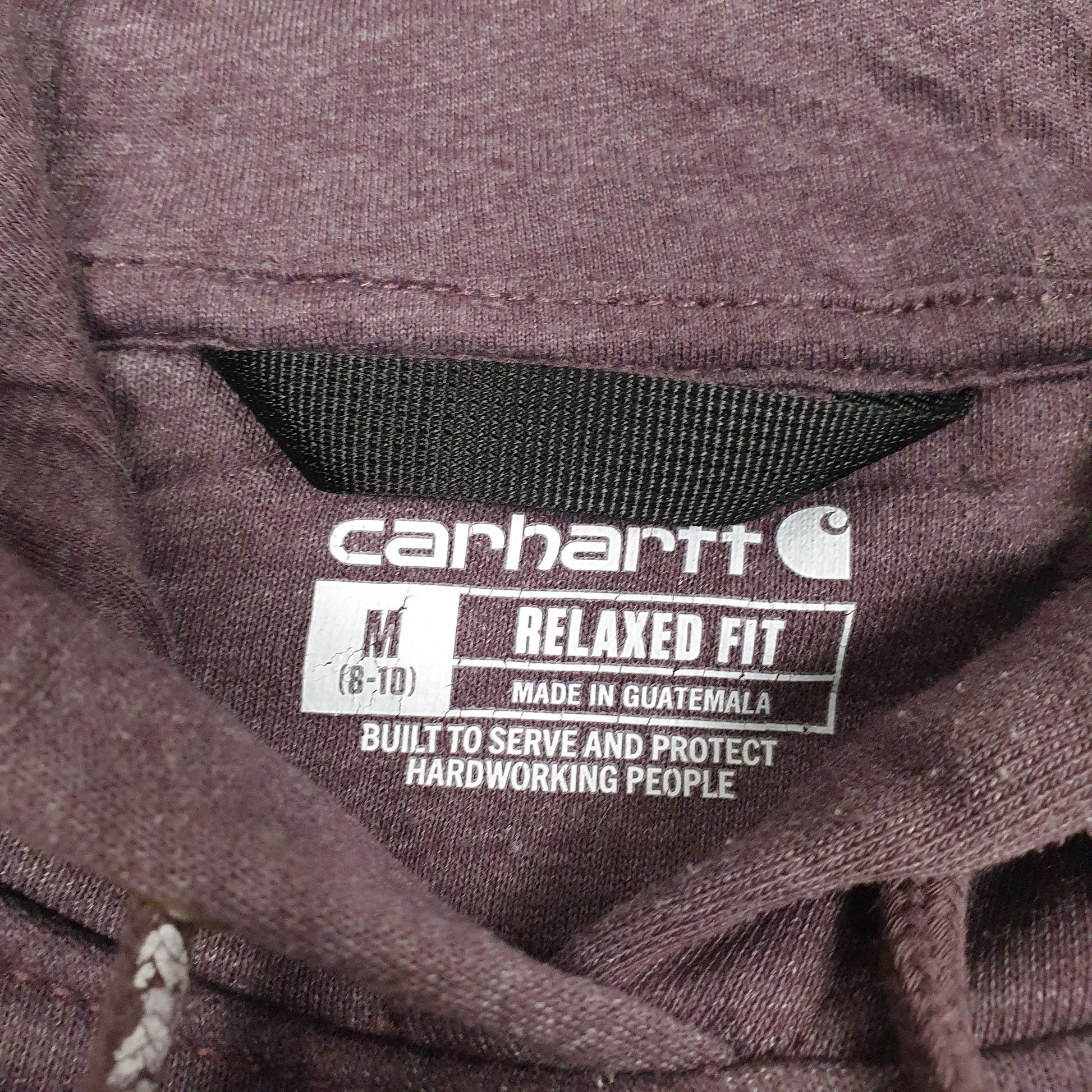 Womens Purple Carhartt  Hoodie Jumper
