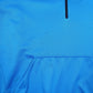 Mens Blue Nike Dri Fit Quarter Zip Jumper
