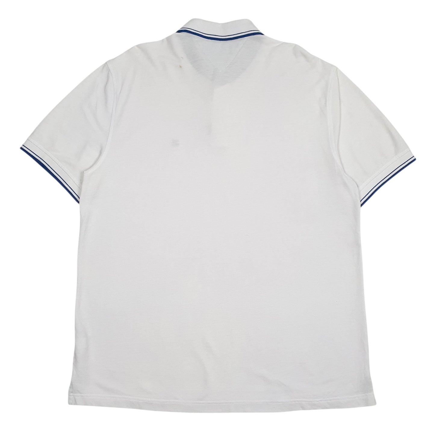 Mens White Tommy Hilfiger   Polo Shirt