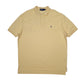 Mens Yellow Polo Ralph Lauren  Short Sleeve Polo Shirt