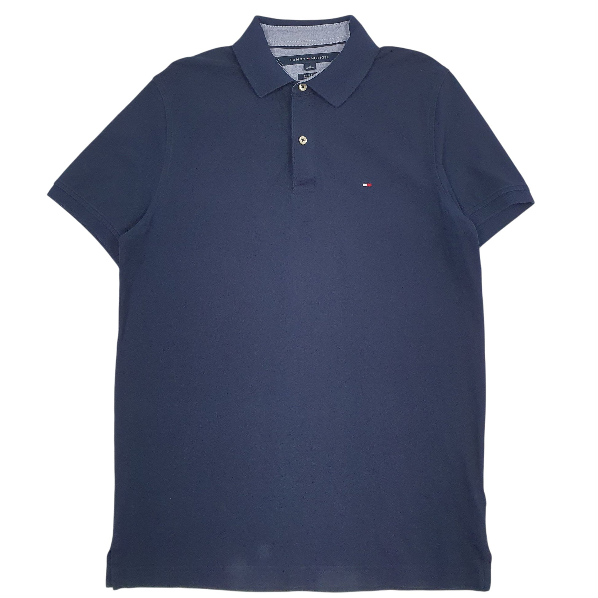 Mens Navy Tommy Hilfiger  Short Sleeve Polo Shirt