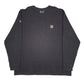 Mens Grey Carhartt  Long Sleeve T Shirt
