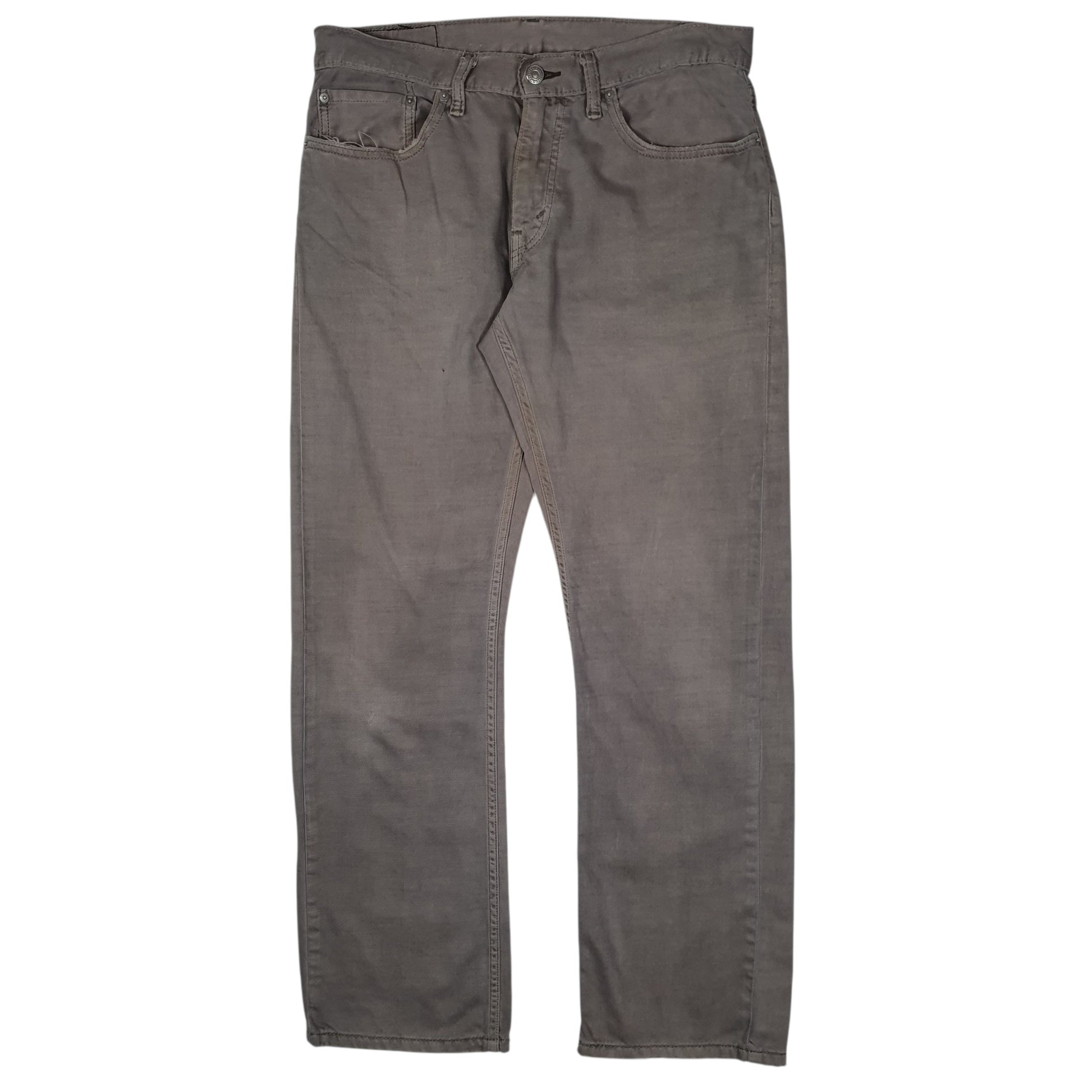 Mens Grey Levis Lightweight 514 JeansW32 L30