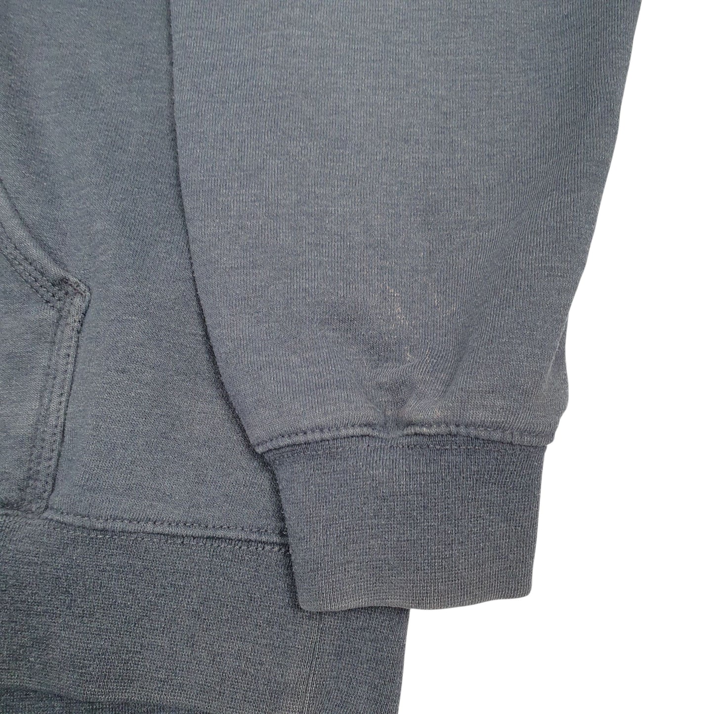 Mens Blue Carhartt Spellout Hoodie Jumper