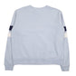 Womens Blue Fila Spellout Crewneck Jumper