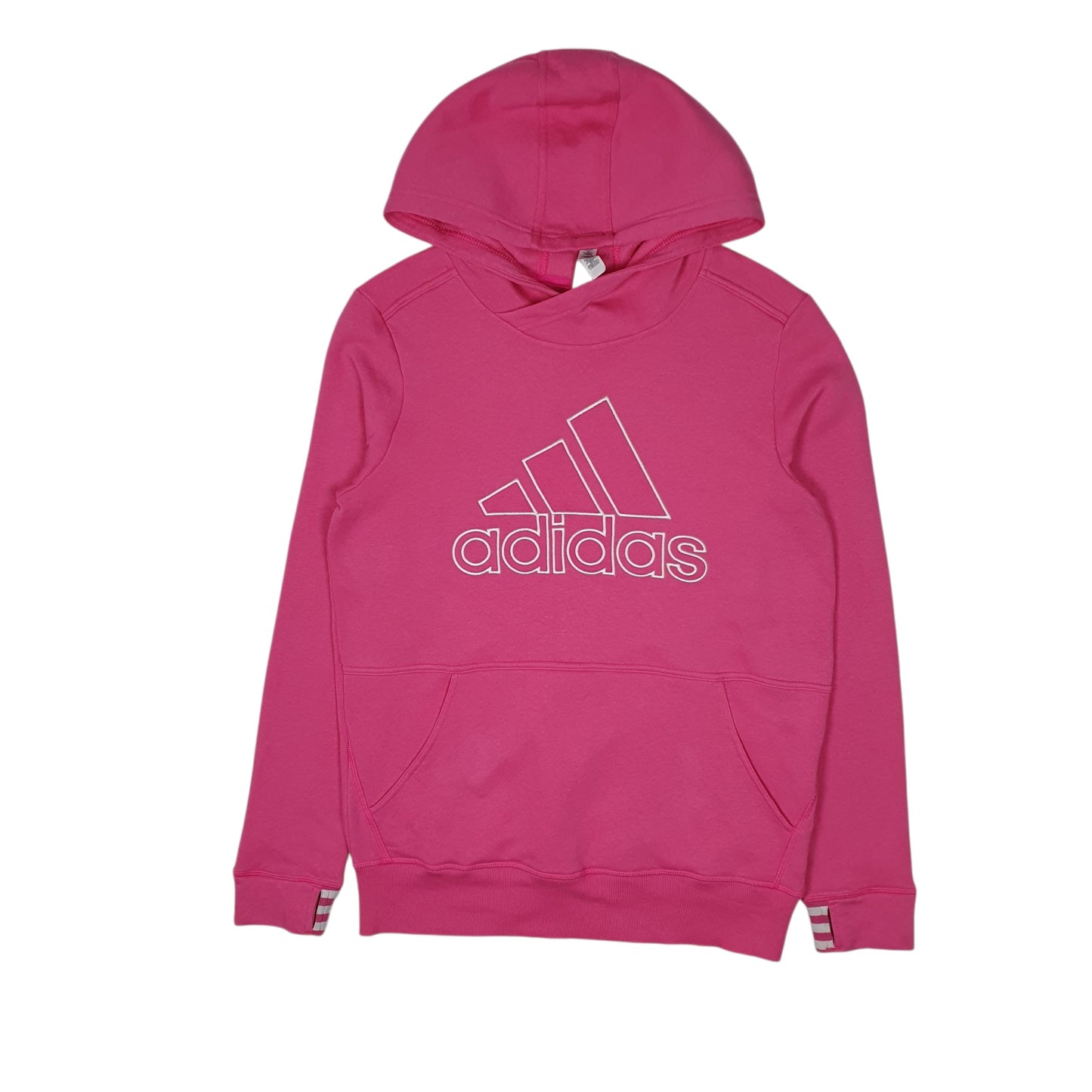 Womens Pink Adidas  Hoodie Jumper