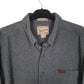 Mens Grey Woolrich Sportsman Chamois  Shirt