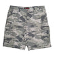Mens Grey Airwalk Camo Chino Shorts