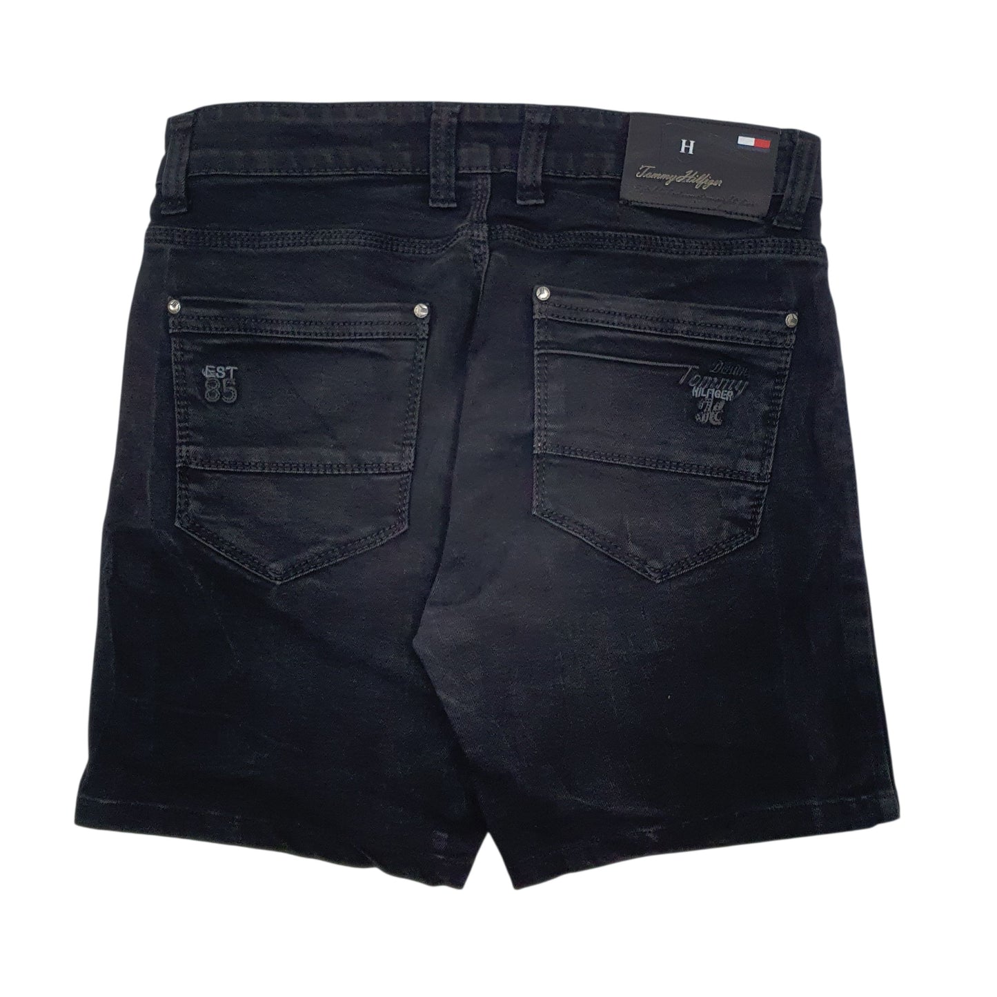 Mens Black Tommy Hilfiger   Shorts