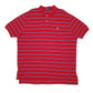 Mens Red Polo Ralph Lauren  Short Sleeve Polo Shirt