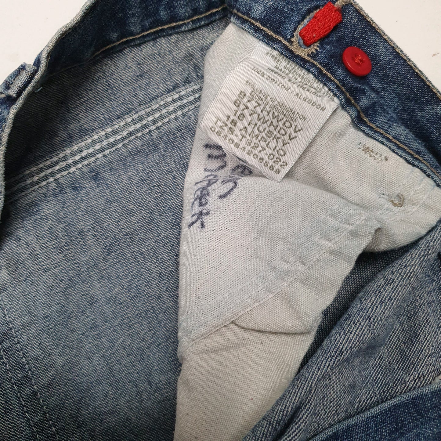 Womens Blue Wrangler Baggy  Jeans