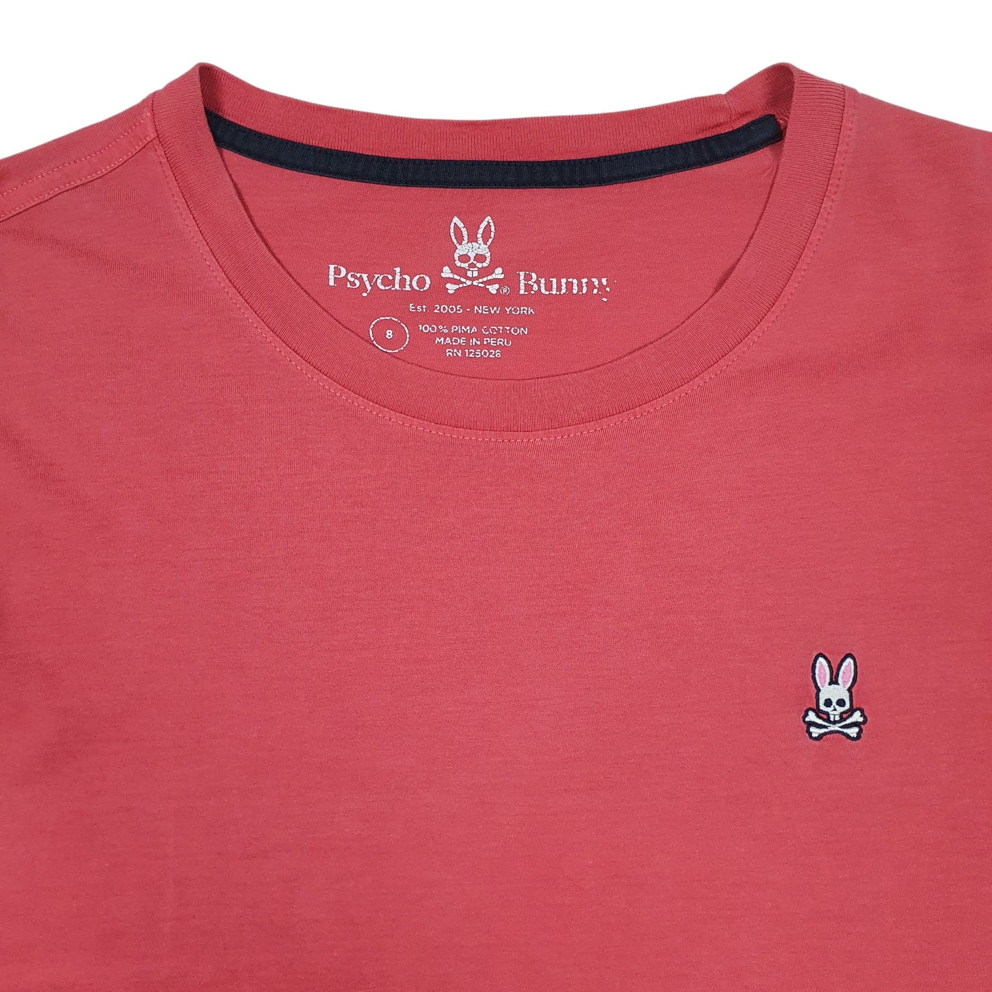 Mens Red Psycho Bunny   T Shirt