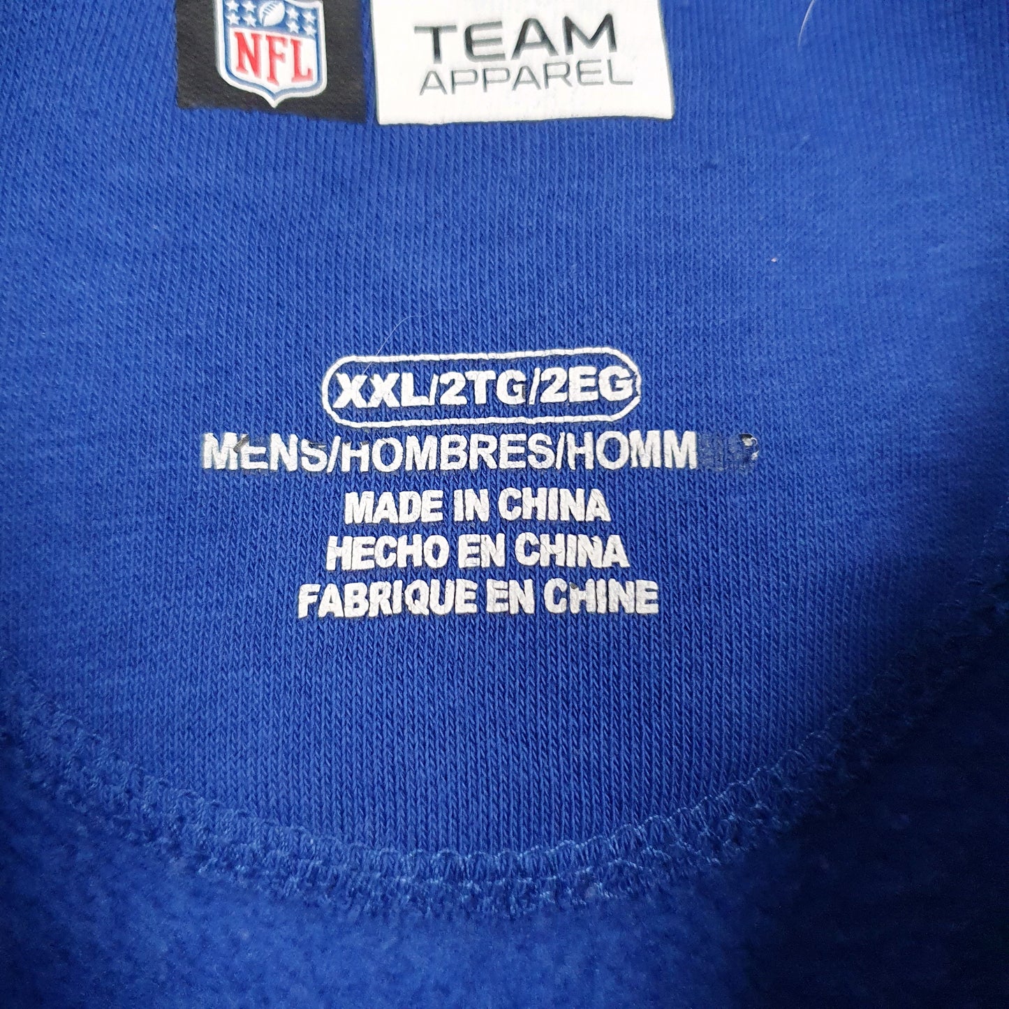 Mens Blue NFL Indianapolis Colts Hoodie Jumper