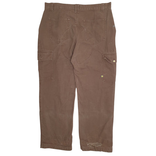 Mens Brown Terra Heavy Duty  Trousers