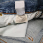 Mens Blue Diesel  Quarter Zip Jeans