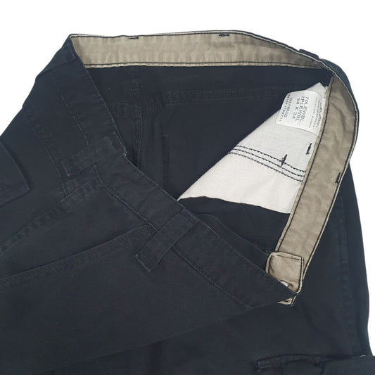 Mens Black Wrangler   Trousers