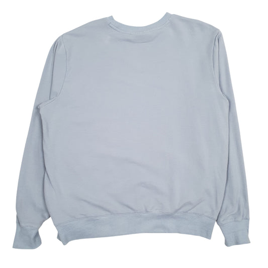 Womens Blue Fila  Crewneck Jumper