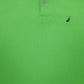Mens Green Nautica Performance Deck Shirt Hoodie Polo Shirt