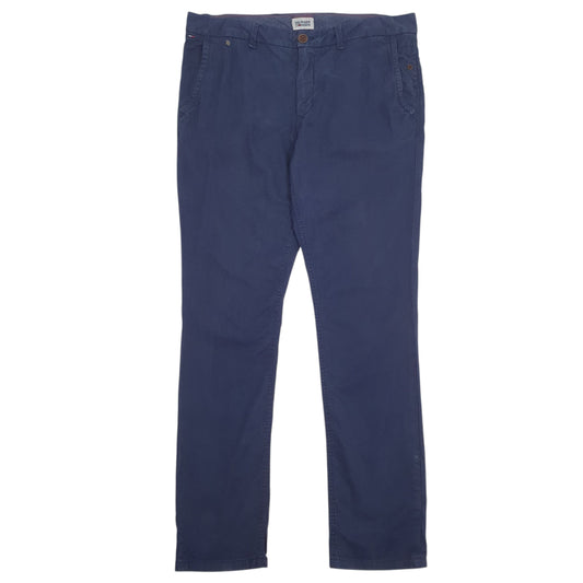 Mens Blue Tommy Hilfiger  Chino Trousers