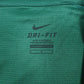 Mens Green Nike Dri-Fit Portland State Softball Full Zip Coat