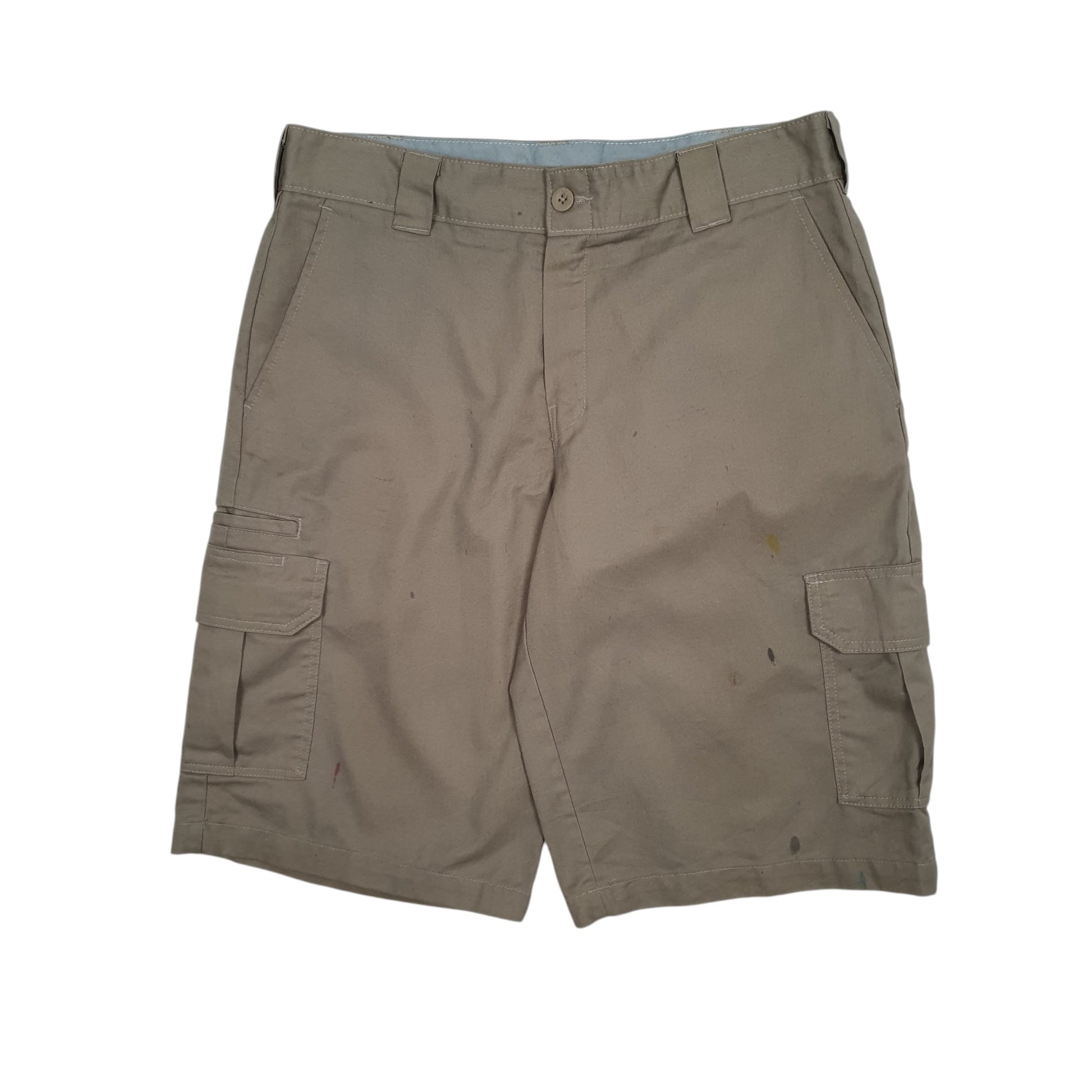 Mens Beige Dickies  Cargo Shorts