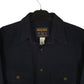 Mens Navy Woolrich Thick Chamois  Shirt