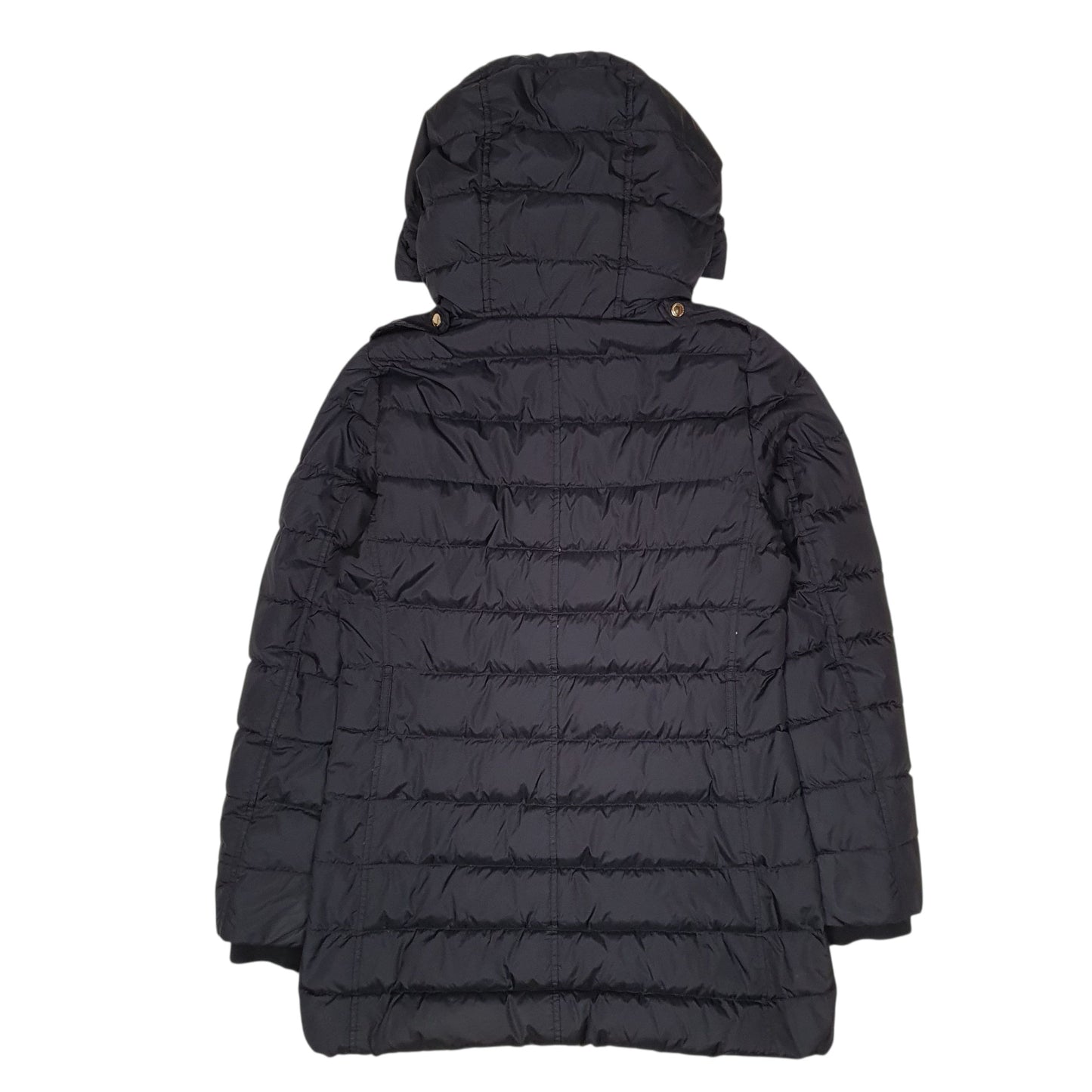 Mens Black Burberry Parka  Coat