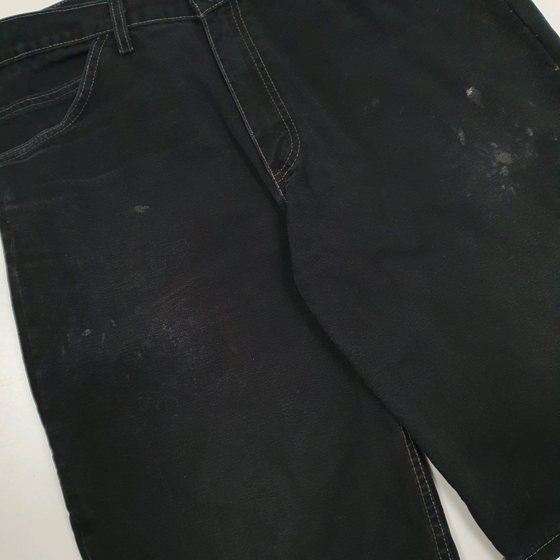 Mens Black Dickies   Shorts