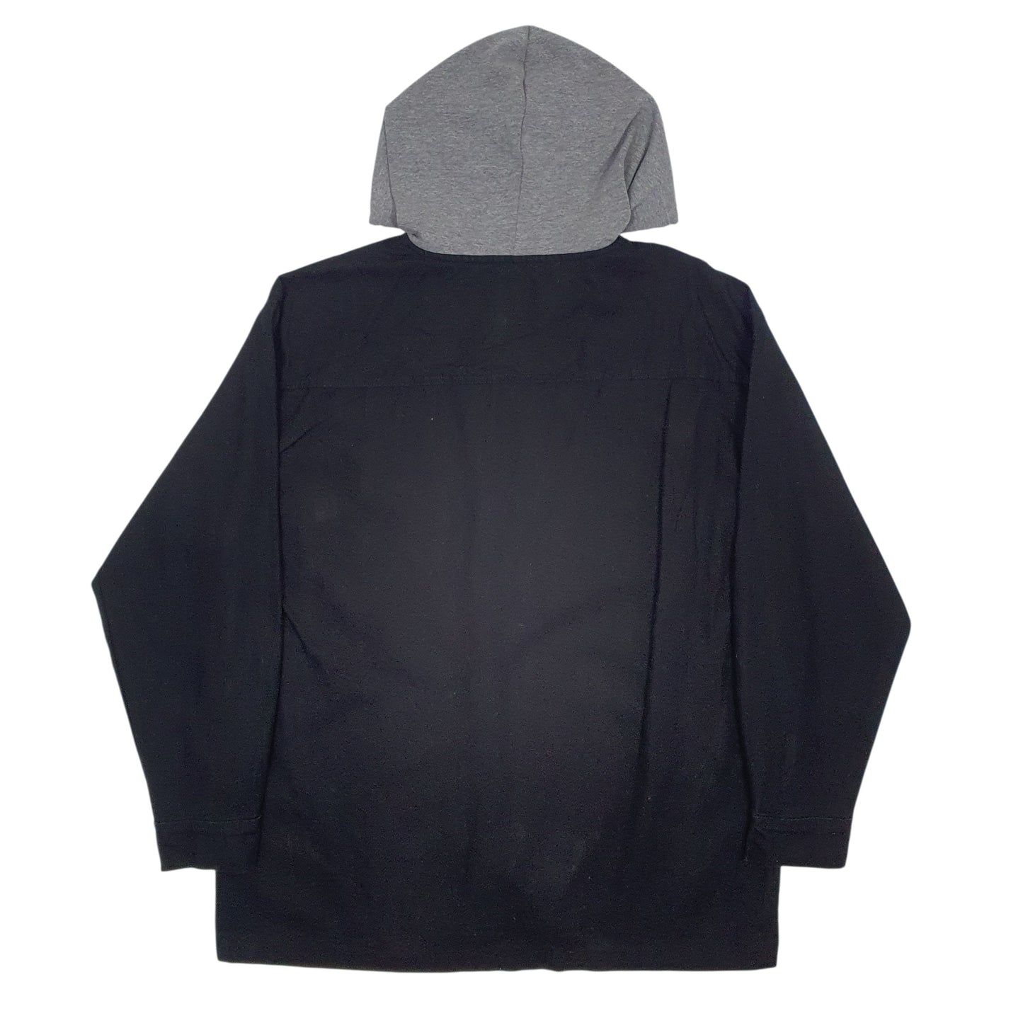 Mens Black Wrangler Button Up  Coat