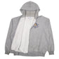 Mens Grey Champion  Full Zip Jumper