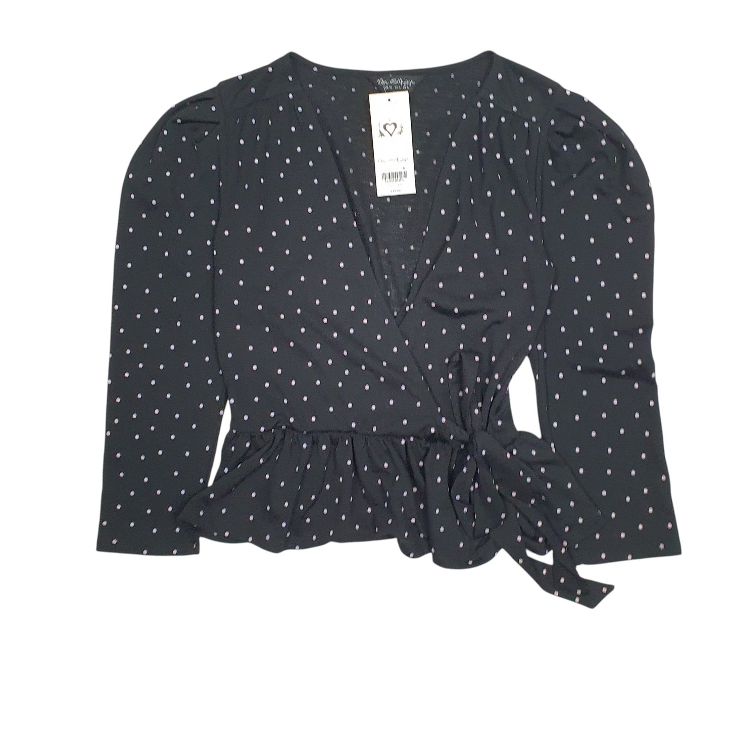 Womens Black Miss Selfridge  Long Sleeve T Shirt