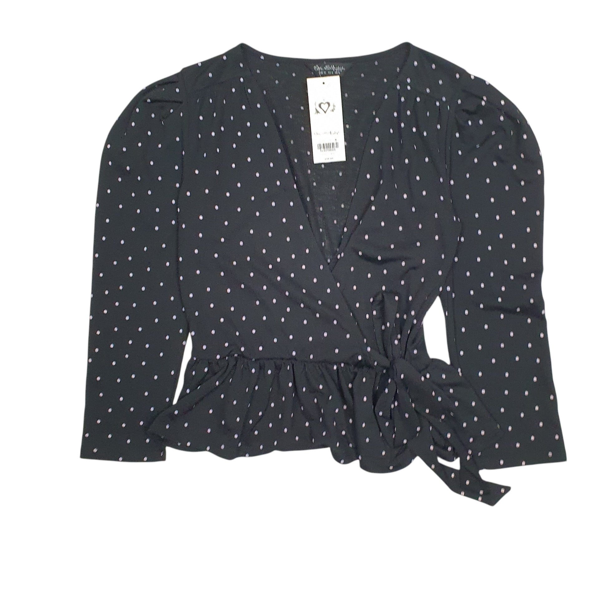 Womens Black Miss Selfridge  Long Sleeve T Shirt