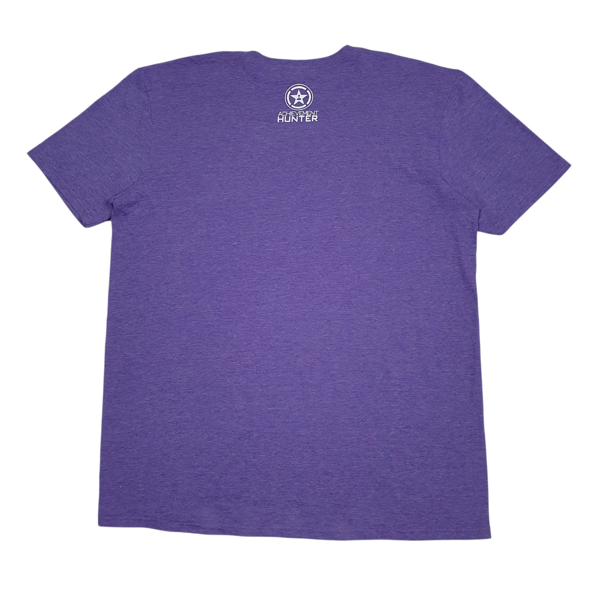 Mens Purple Anvil   T Shirt
