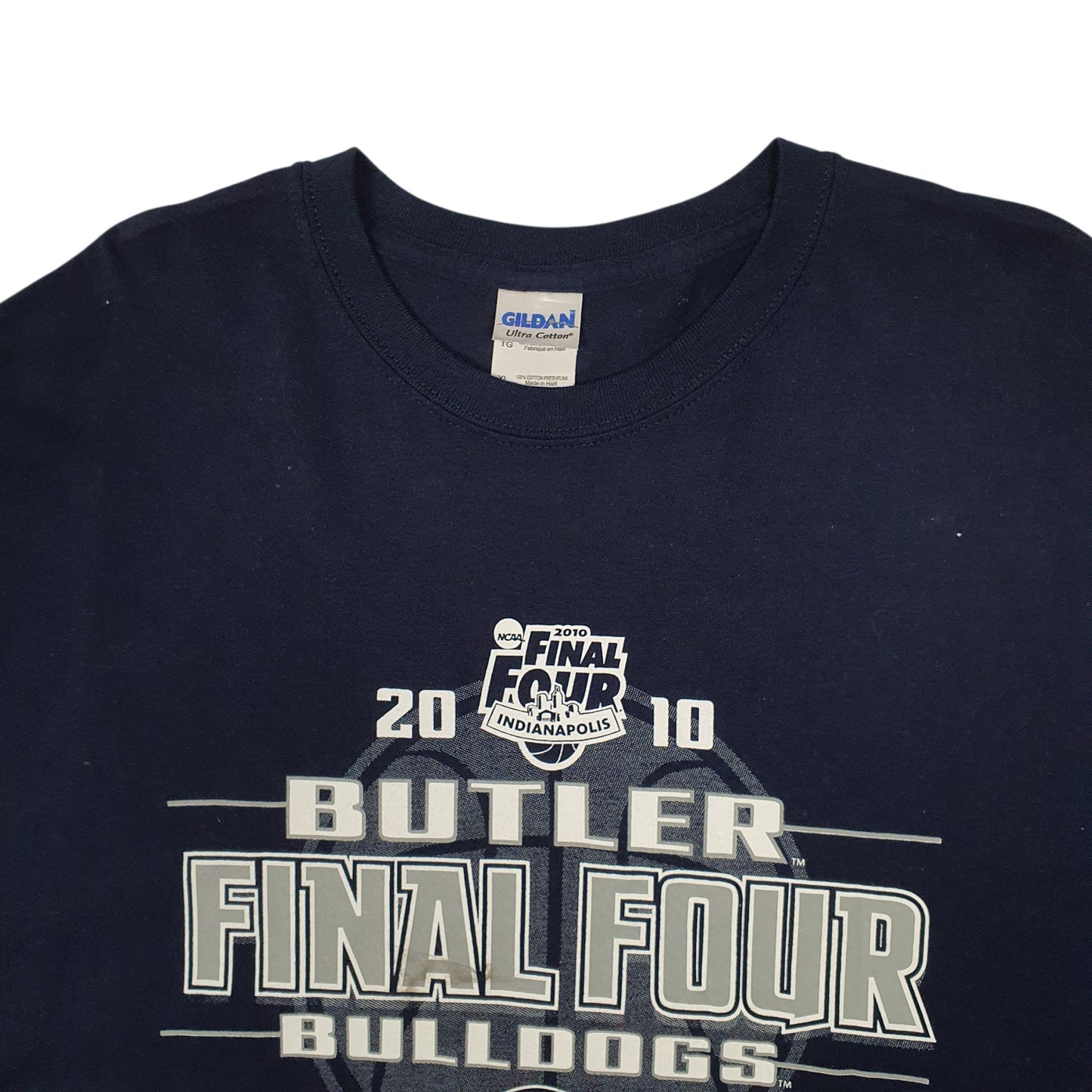Mens Navy Gildan Indianapolis Bulldogs Final Four  T Shirt