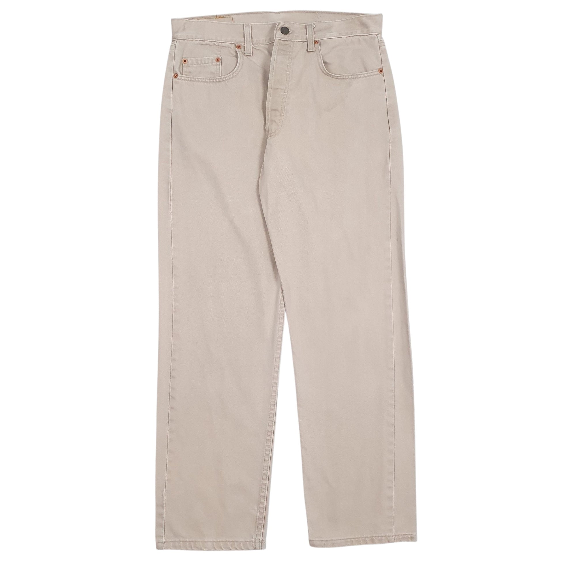 Mens Beige Levis Vintage 90s Oranage Tag 612 JeansW32 L30