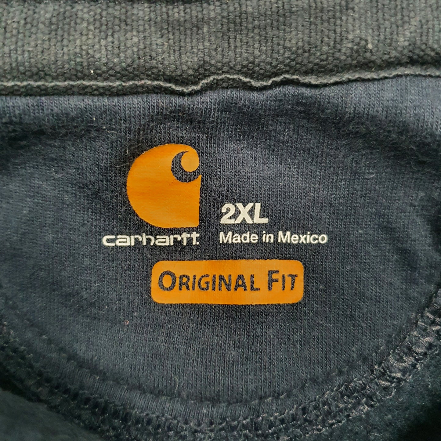 Mens Navy Carhartt  Hoodie Jumper